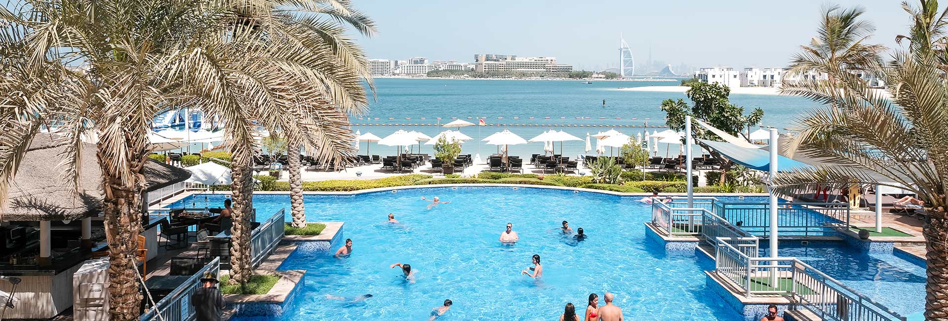 Beachfront view at Riva Beach Club