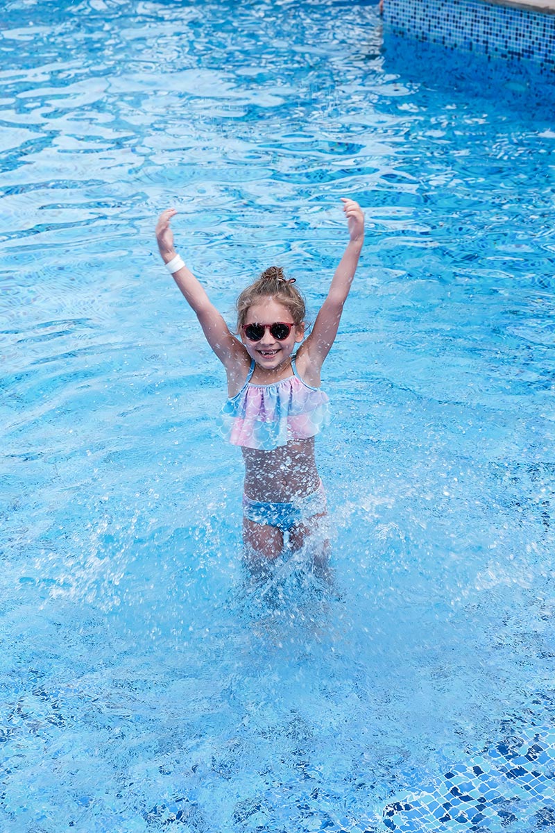 Family-friendly poolside fun at Riva