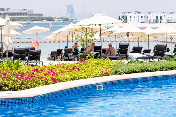 Pool and beach access